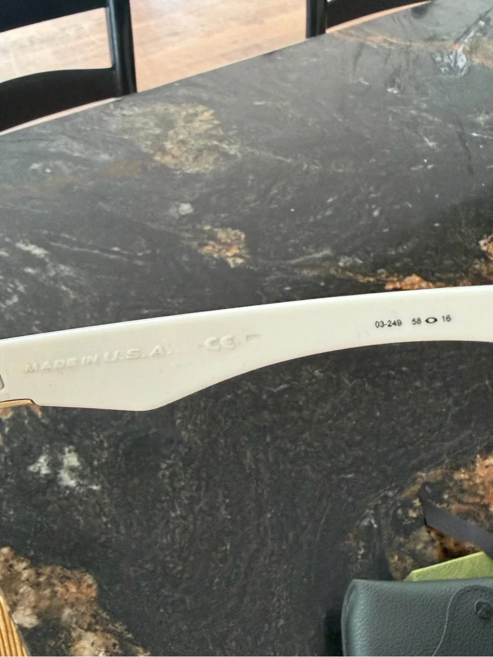 Oakley Jupiter Sunglasses - White / 24K Iridium